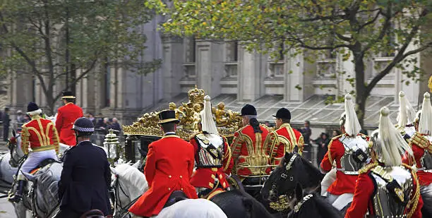 Dating back to Medieval London, this spectacular ceremony marks the beginning of the new parliamentary year and features peers and bishops in traditional robes and a royal procession involving the State Coach (visible to the public). The Royal procession starts at Buckingham Palace (11am) follows the Mall to Horse Guards and Whitehall and then Parliament Square. A gun salute is fired at 11:15 from Hyde Park. This takes places in October or November each year.