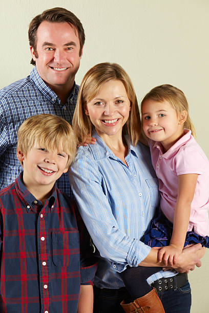 istock Studio Shot Of Relaxed Family 178092741