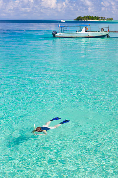 istock Woman snorkeling 178092957