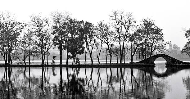 istock Tuc Mac Park in Nam Dinh, Vietnam 178093092