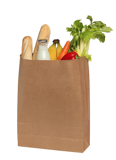 istock paper bag with food on a white background 178093138