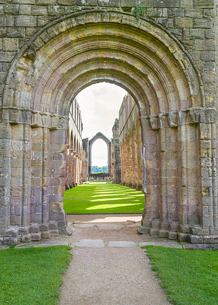 istock Fountains Abbey arches 178093141