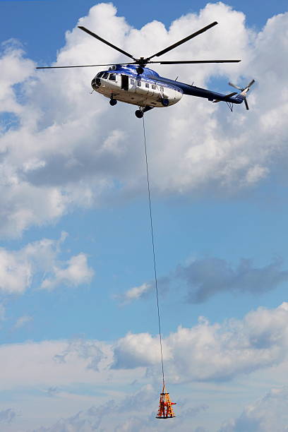 rescue mission - rescue helicopter coast guard protection stock-fotos und bilder