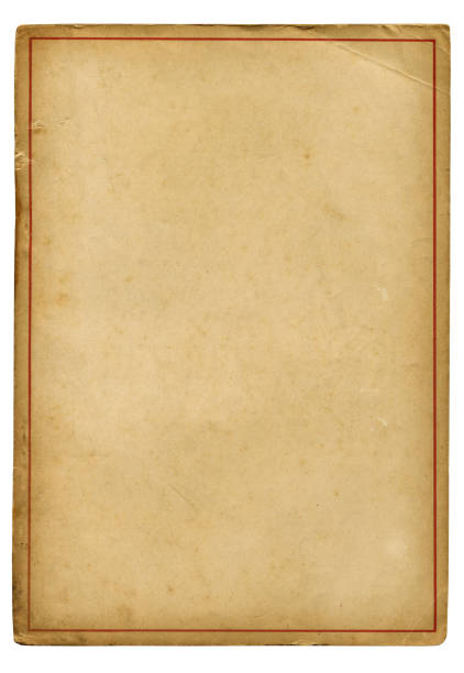 istock Ultra-high resolution-Red frame weathered  rusty old yellowed paper(XXXL) 178095146