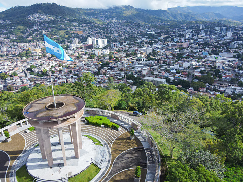 General view of downtown Tegucigalpa