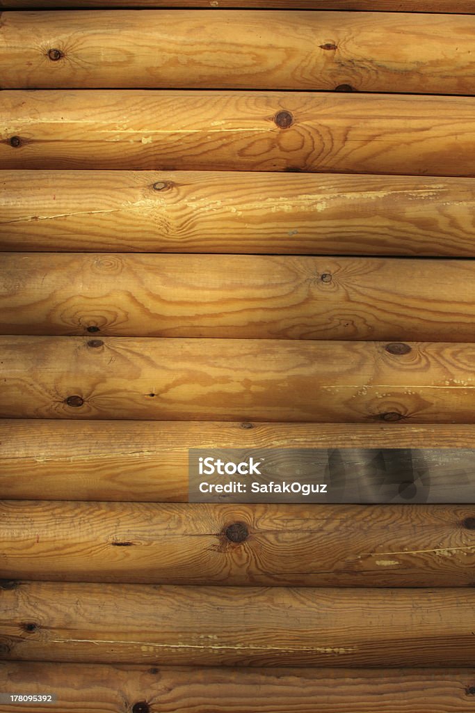 Parede de madeira - Foto de stock de Amarelo royalty-free
