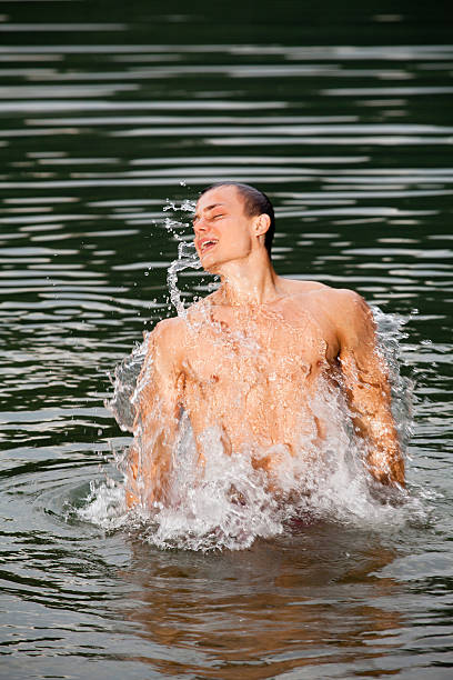 istock Swimming in the lake 178096801