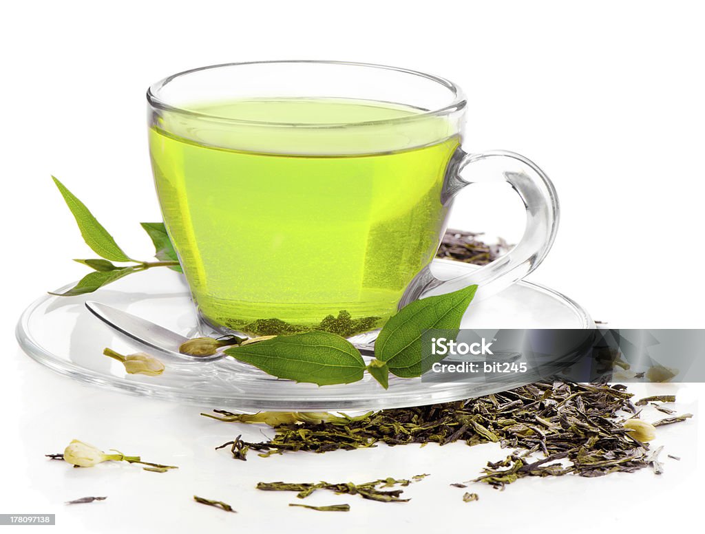 Saludable té verde - Foto de stock de Té verde libre de derechos