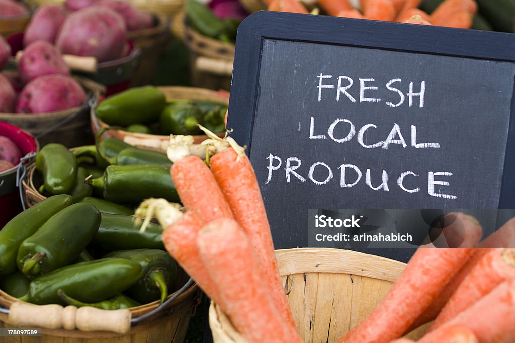 Frische Zutaten - Lizenzfrei Basar - Markt Stock-Foto