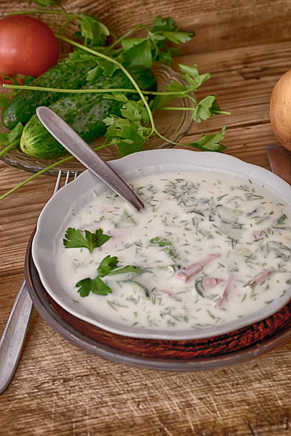 istock Seasonal chilled soup 178098091