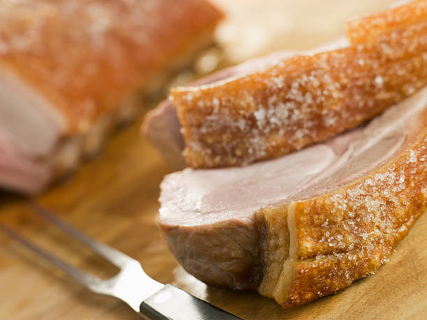 istock Roast Loin of Pork with Crispy Crackling 178099260