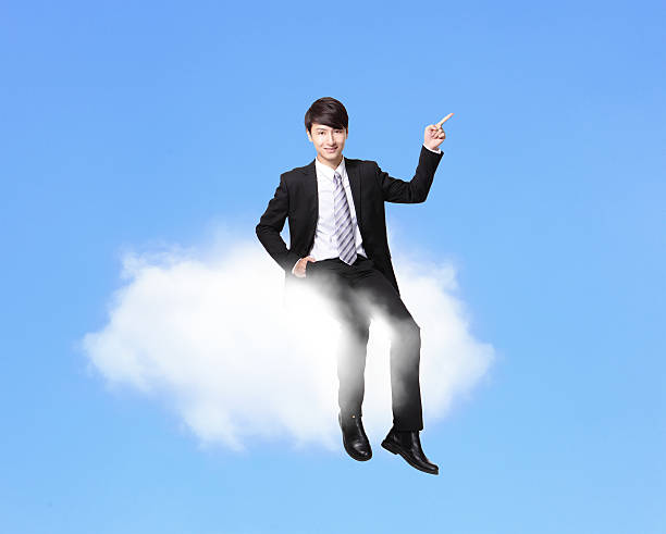 istock business man sitting on a cloud 178099691