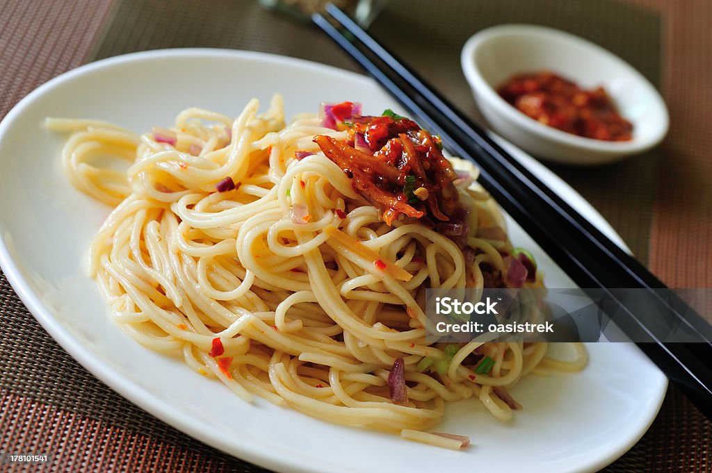 lo mein Chinês - Royalty-free Alimentação Saudável Foto de stock