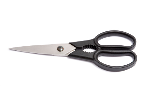 Back Street Scissors Black Handled Scissors Stock Photo - Download Image Now - Art and Craft ...