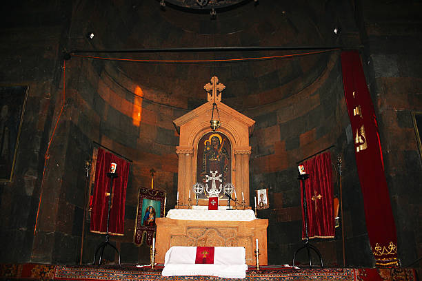 istock Khor Virap monastery in Armenia 178101757