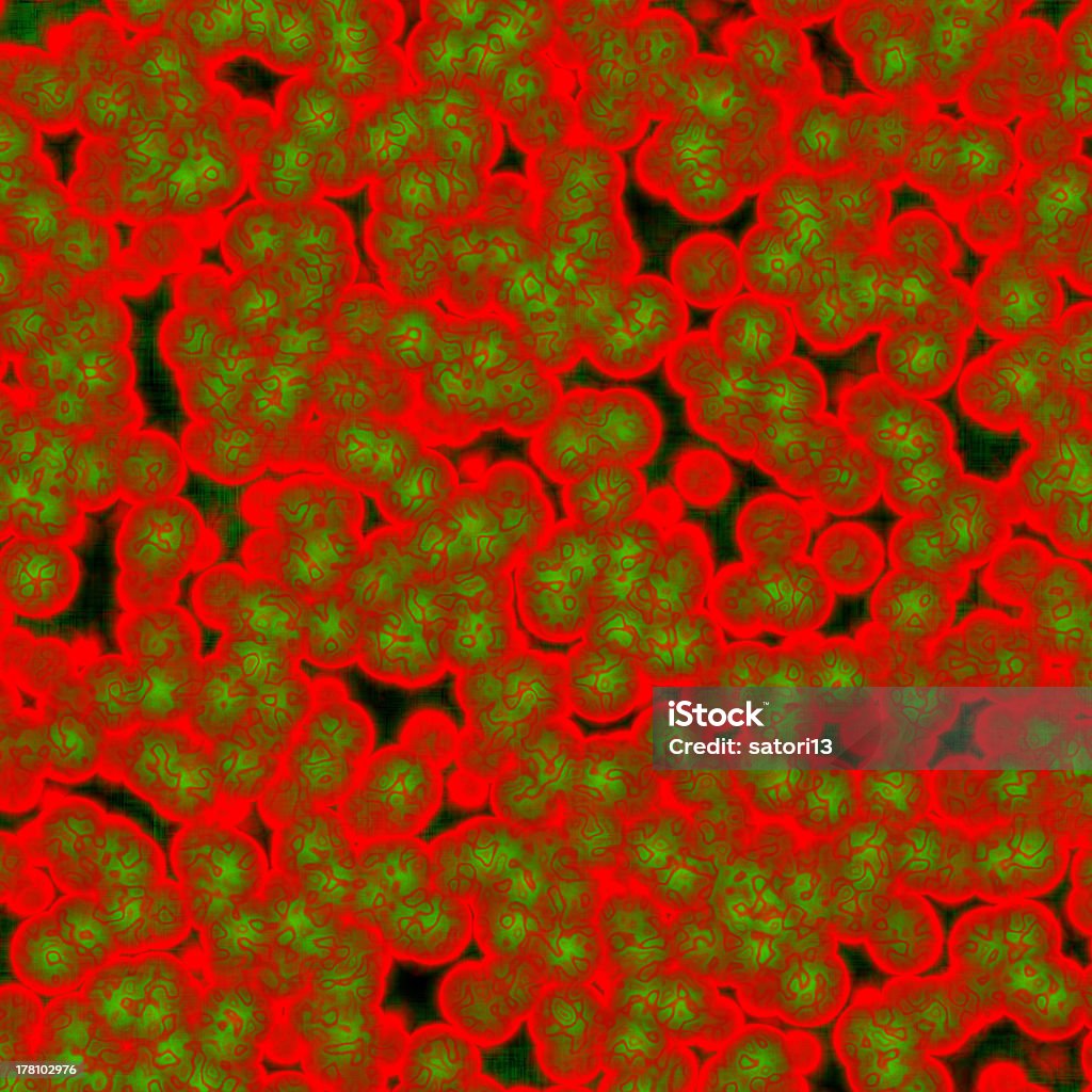 Bactéria fundo render - Foto de stock de AIDS royalty-free