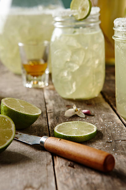 istock Homemade margaritas with fresh lime 178103416