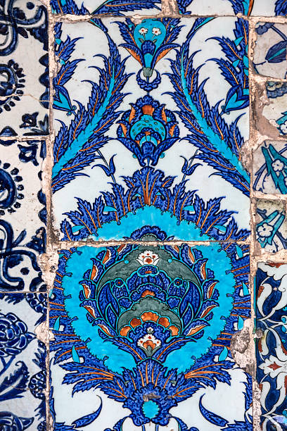 istock Macro view of tiles in Rustem Pasa Mosque, Istanbul 178103710