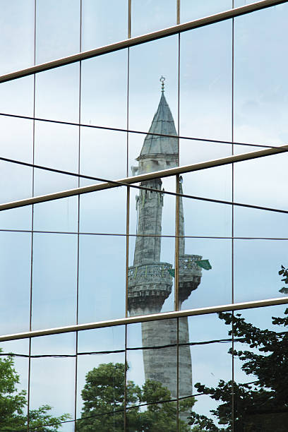 istock Macedonia, Skopje, Reflection of a Minaret 178103833