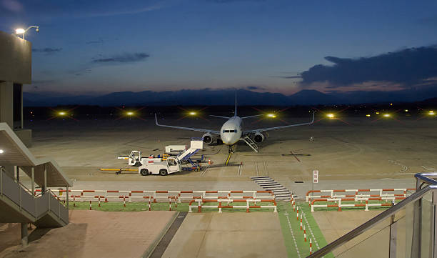 istock Airplane in the airport 178104260