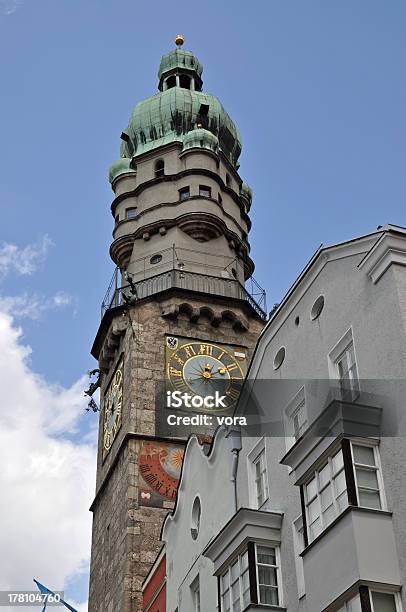 Башня В Innsbruck — стоковые фотографии и другие картинки Австрия - Австрия, Архитектура, Башня