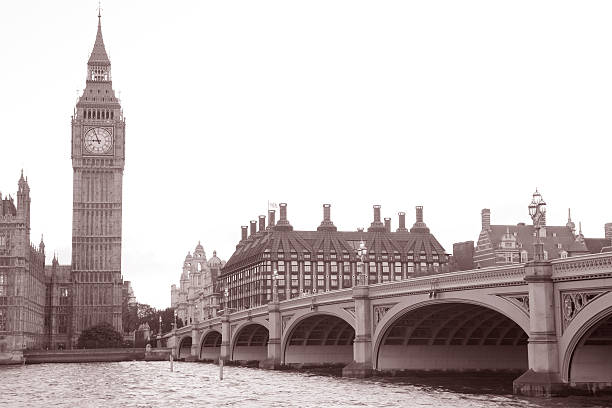 istock Westminster Bridge and Big Ben; London 178104830