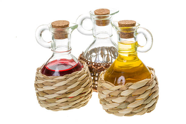 istock Bottles with oil and vinegar 178105003