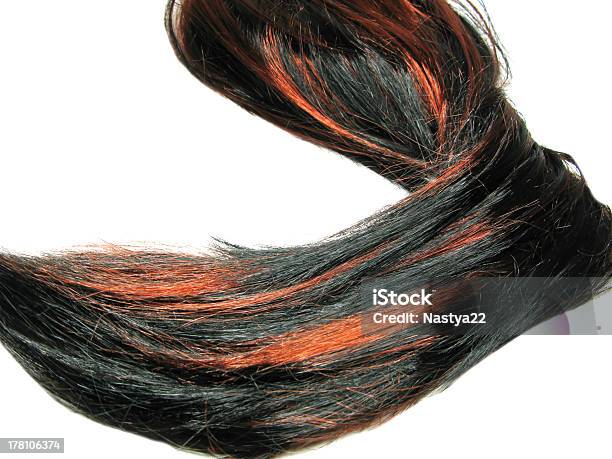 Fundo De Textura De Cabelo Preto Realçar - Fotografias de stock e mais imagens de Abstrato - Abstrato, Castanho, Enrolado