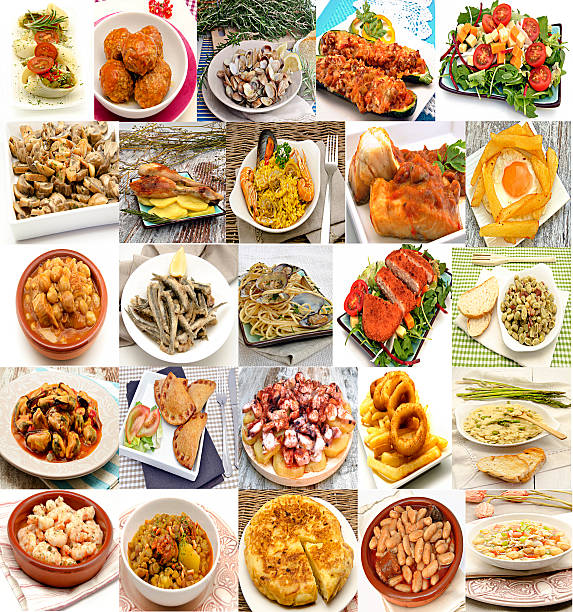 istock Mural of Spanish dishes 178106723