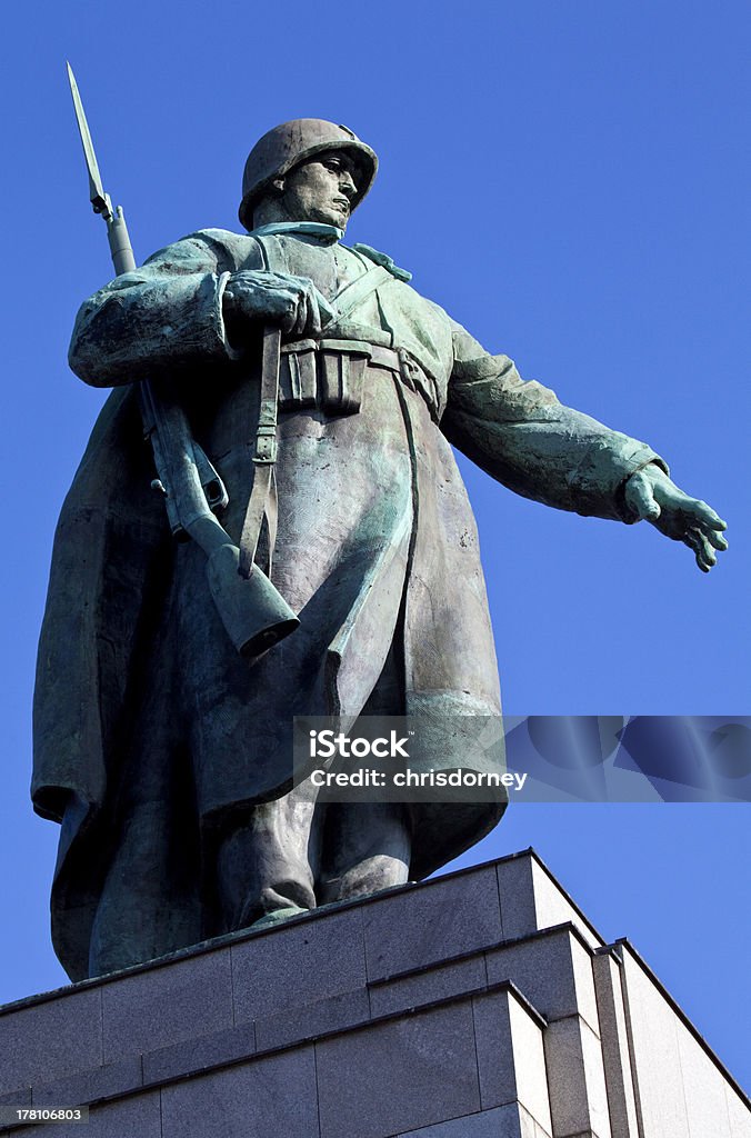 Soviética Memorial da guerra em Berlim - Royalty-free Arquitetura Foto de stock