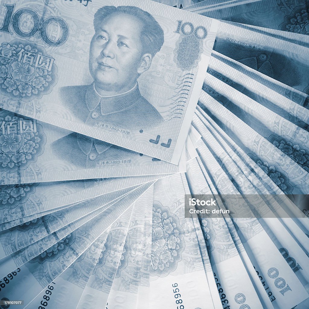 RMB de 100 Yuans - Royalty-free Cartão de Crédito Foto de stock