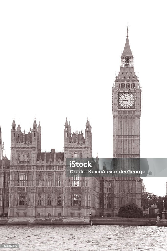 O Big Ben, as Casas do Parlamento, Londres - Foto de stock de Big Ben royalty-free