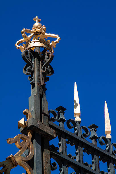 istock Royal palace detail at Madrid, Spain 178107520