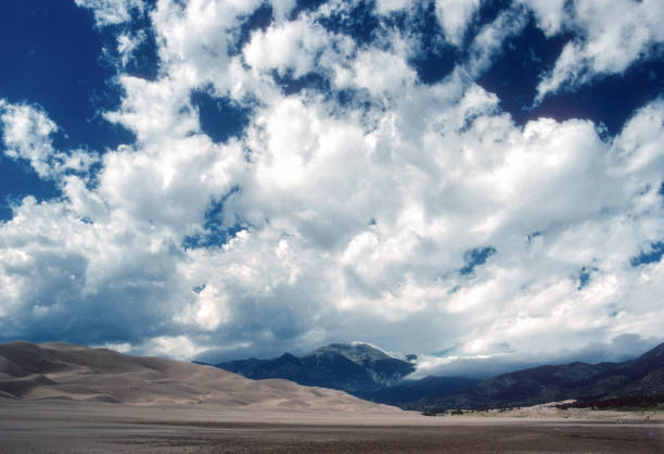 Great Sand Dunes NP - Clouds Above the Dunes - 1990