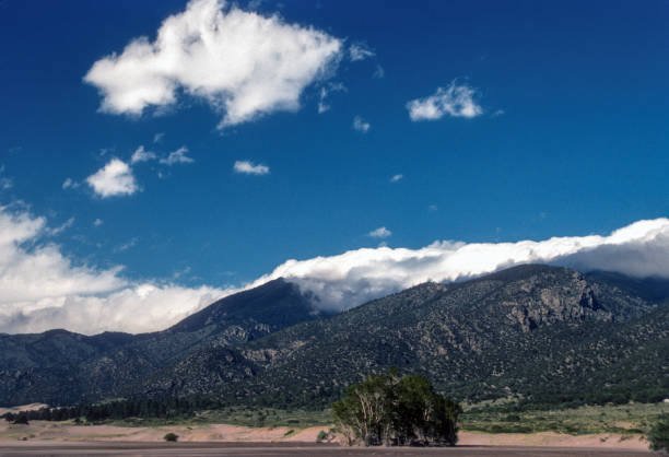 Great Sand Dunes NP - Mountains Near the Dunes - 1990