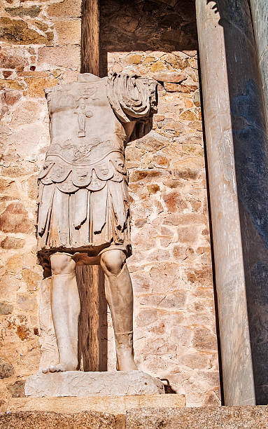 istock Roman theater soldier sculpture 178108910