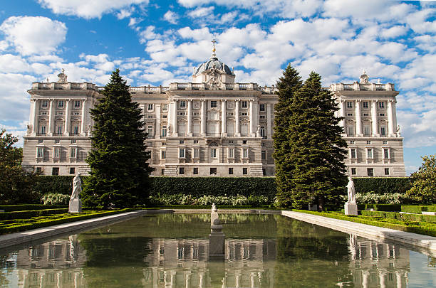 istock Royal palace at Madrid, Spain 178109176