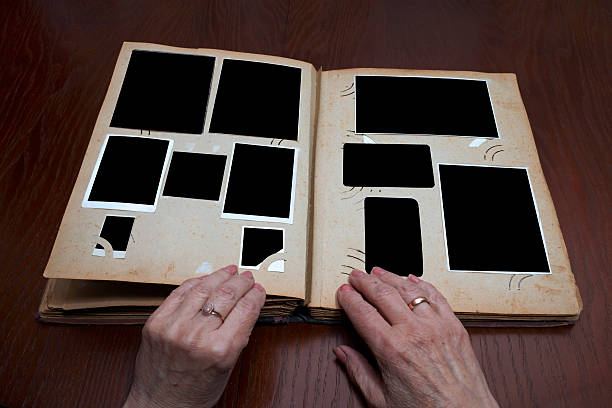 istock vintage photo album 178110393