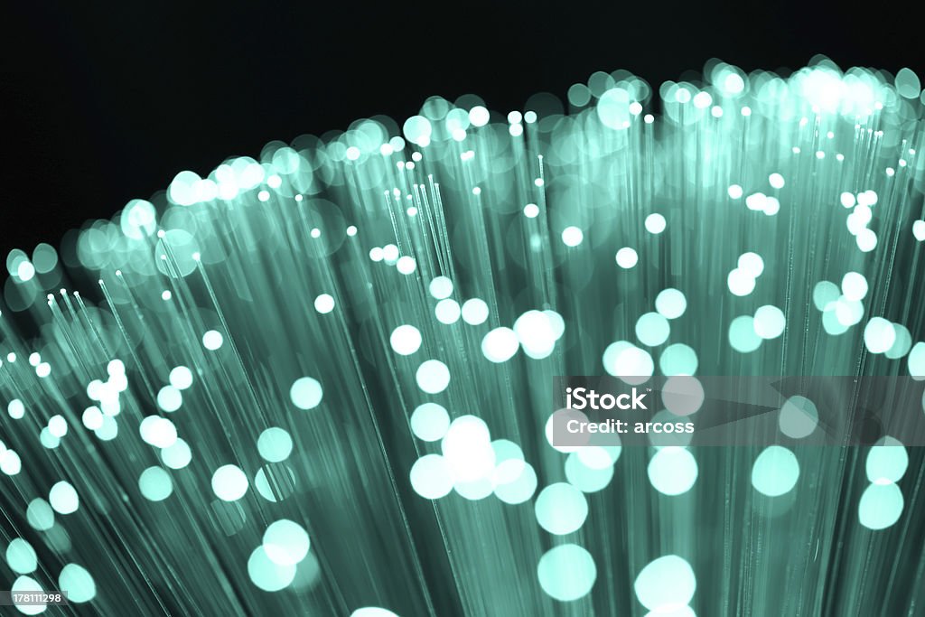 Nueva tecnology de fibra óptica - Foto de stock de Abstracto libre de derechos