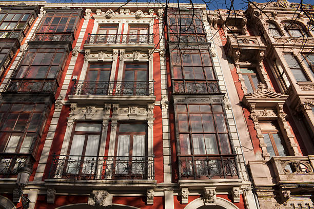 istock Vintage apartment buildings 178111434