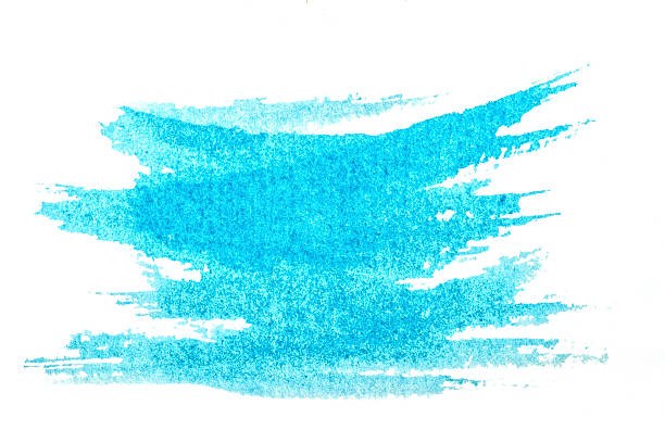 istock Abstract blue watercolor painted background. 178112258
