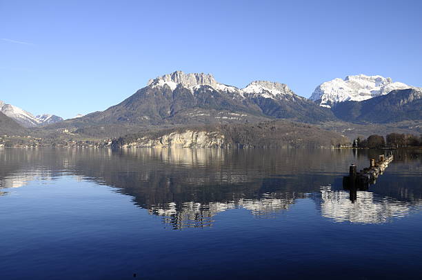 istock Annecy lake and mountains 178112909