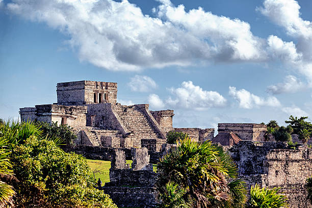 istock Famous historical ruins of Tulum 178113637