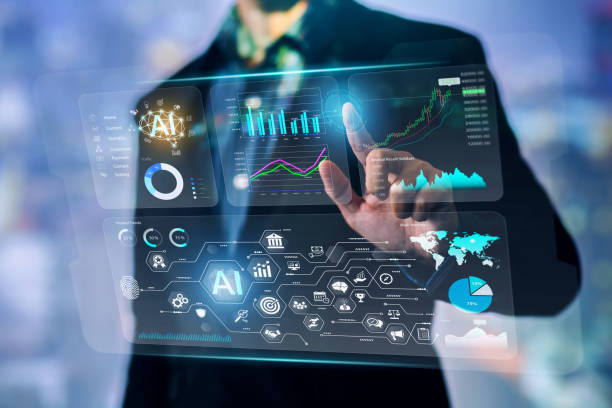 istock Artificial intelligence AI development for future of people living. Digital data and machine learning technology design for computer brain by using big data operating information in cyber system. 1781150106