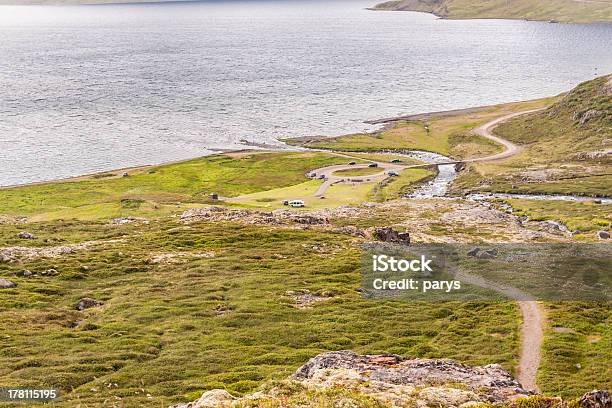 Vista Em Acampar Perto De Dynjandiislândia - Fotografias de stock e mais imagens de Ao Ar Livre - Ao Ar Livre, Borgarfjordur, Cena Não Urbana