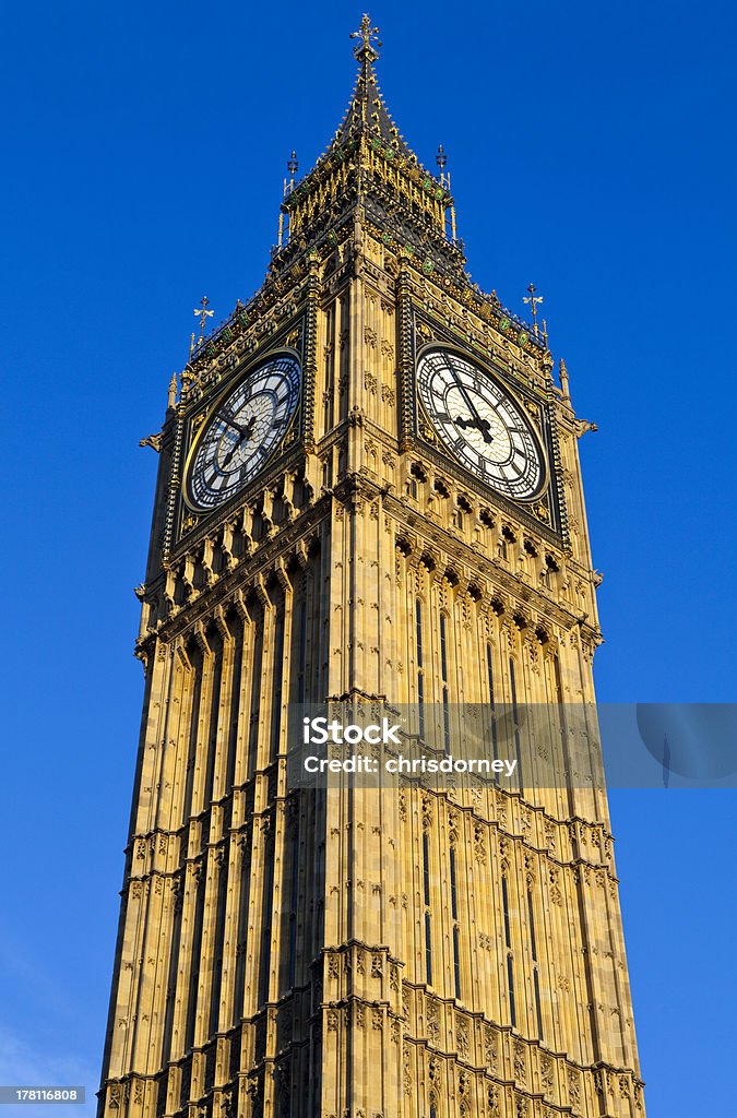 Big Ben, les maisons du Parlement à Londres) - Photo de Angleterre libre de droits
