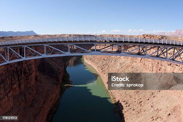 Photo libre de droit de Pont Navajo Plus Grand Canyon Et La Rivière Colorado banque d'images et plus d'images libres de droit de Pont Navajo