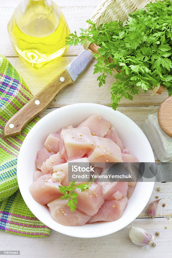 Pechuga de pollo - Foto de stock de Cortar libre de derechos