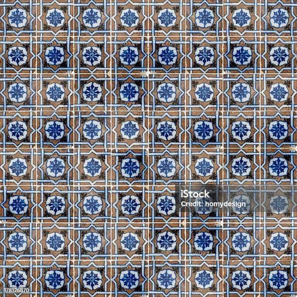 Patrón Sin Costuras De Mosaico Foto de stock y más banco de imágenes de Abstracto - Abstracto, Cuadrado - Composición, Decoración - Objeto