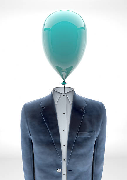 istock Business man with balloon head 178127005